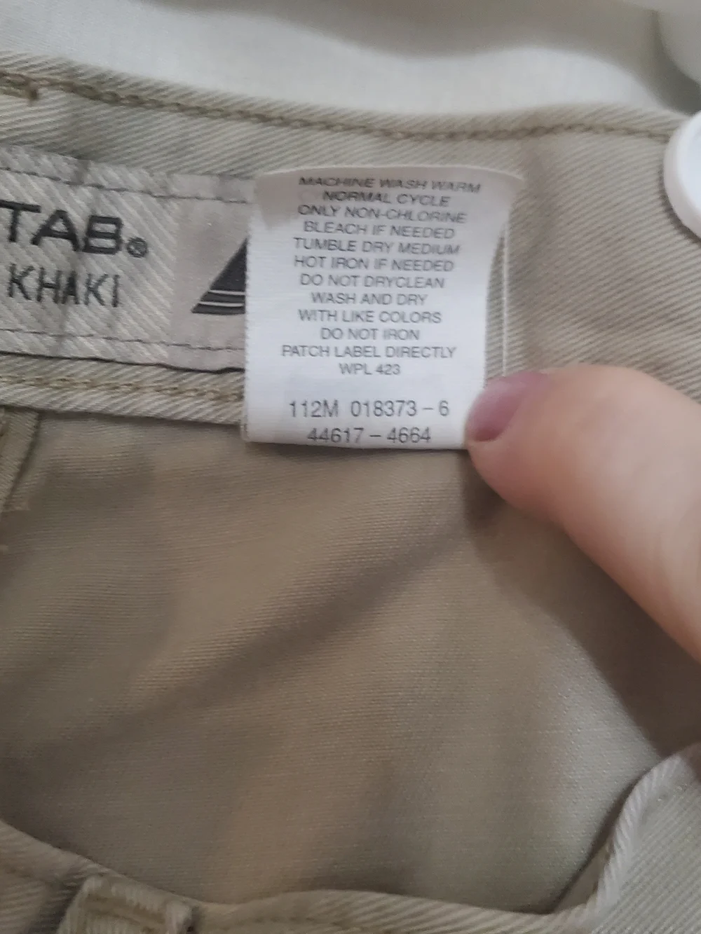 Vintage Silvertab Khaki Straight-Leg Pants